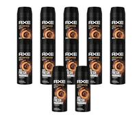 AXE Set de 12 desodorantes en spray corporal Dark Temptation en espray para hombre y hombre, 12 x 150 ml, desodorante sin aluminio (12 productos)