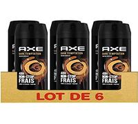 AXE Men's Desodorante Spray Dark Temptation, 48h nonstop fresh, Aroma Chocolate (Pack de 6x200ml)