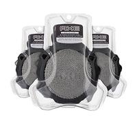 AXE Modern Shower Tool Skin Cleanser for Smoother Skin Detailer Exfoliates and Gently Cleanses One Size 3 Count, Black