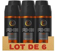 Axe Musk Déodorant Homme Spray Antibactérien, Fraîcheur 48h, Contre les Mauvaises Odeurs (Lot de 6x150ml)