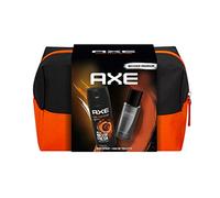 AXE Neceser Hombre Dark Temptation Set de Baño con Bolsa de Aseo Desodorante BodySpray 150 ml + Eau de Toilette 100 ml