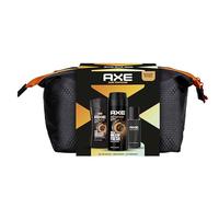 Axe Neceser Trío Dark Temptation higiene y cuidado personal para hombre 3 productos