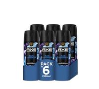 Axe Pack Ahorro Desodorante en aerosol para hombre Blue Lavender Fragancia Premium, 6 x 150 ml