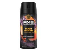 Axe Pack de 6 desodorantes/Body Spray Peach Infusion (+pachulí y ámbar scent) - 72H Fresh - 150 ml
