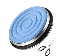 Axe Sharpening Puck - Multipurpose Portable Whetstone, Fast Grinding Stone for Scissors, Axes, and Blades, Gardening, Yard Work, Maintenance, Repair, Sawmill, Forestry, Logging and Woodworking