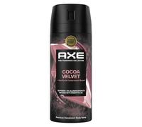 Axe Spray corporal Premium Cocoa Velvet Deo sin sales de aluminio para 72 horas de frescura 150 ml