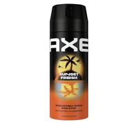 Axe Spray corporal Sunset Fresh Deo sin sales de aluminio proporciona una protección eficaz contra el olor corporal durante 48 horas, 6 x 150 ml