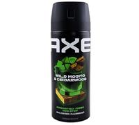 AXE Axe Bodyspray Wild Mojito Cedarwood Deodorant para uso profesional para mejorar el rendimiento en cada uso con medida o especificación 150M