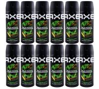 Axe WILD MOJITO Desodorante Spray 48H Sin Aluminio 12 x 150 ml New Design