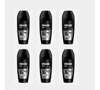 AXEE Desodorante roll-on Men 'Black' 6 unidades (6 x 50 ml) Protección 48 horas