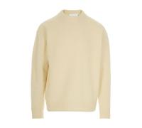 Axel Arigato- Jersey cuello redondo blanco roto de lana- Knitwear- Hombre- Blanco- S- Jersey cuello redondo blanco roto de lana
