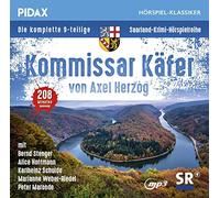 Axel Herzog - Kommissar Käfer / Die komplette 9-teilige Saarland-Krimi-Hörspielreihe von Axel Herzog (Pidax Hörspiel-Klassiker)