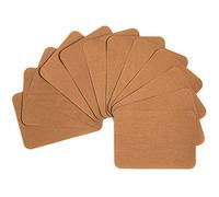 AXEN 12 parches de hierro en reparación, 100 % algodón fabuloso para ropa, pantalones, vestidos, camisas, abrigos, vaqueros y más, marrón