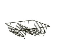 axentia 250011 - Soporte para platos, color negro