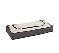 axentia Bolsa de Almacenamiento Debajo de la Cama Sofía, Caja de Almacenaje Bajo la Cama, Cajón Almacenaje Bajo Cama de Tela no Tejida, Aprox. 100 x 15 x 45 cm, Gris