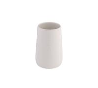 Axentia Bonja Wellness Accesorios de baño, Blanco, 8,5 x 8,5 x 13 cm