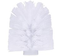 axentia Cabezal de recambio con rosca, pieza de repuesto de plástico para escobilla de baño, diámetro aprox. 8,5 cm, altura aprox. 10 cm, blanco 123009