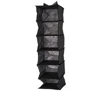 axentia Organizer Estantería Colgante, Gris/Negro, Aprox. 28 x 112 x 28 cm, 6