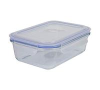 axentia Recipiente, Transparente/Azul, Aprox. 1 l
