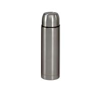 axentia Termo con Doble Pared de Acero Inoxidable, Termo para Bebidas frías y Calientes, Termo biberón para casa o para Llevar,Color: Plata, Aprox. 700 ml