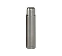 axentia Termo para Bebidas frías y Calientes, Termo biberón para casa o para Llevar Termo con Doble Pared de Acero Inoxidable,Color: Plata, Aprox. 500 ml
