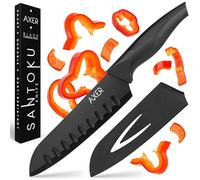 Axer Cuchillo Santoku 18 cm - Cuchillo Chef Profesional - Cuchillo Japonés de Cocina - Japanese Chef Knife - Santoku Knife Kitchen