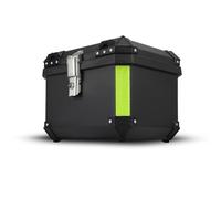 Axexnejv Bolsa Baúl Motocicleta para R1200GS R1250GS para ADV Caja para Casco Motocicleta 45 L Universal P Parte Superior Y Trasera para Guardar Equipaje con Cerradura(45L Matte Box)