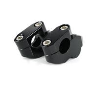 Axexnejv Elevador Manillar para XL 1000 V para Varadero NC700S/X NC750S/X Elevadores Montaje Manillar Desplazados De 22 Mm Y 7/8" Extensión Movida Riser Motocicleta(Negro)