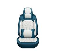 Axexnejv Fundas de Asiento para Coche Funda Universal para Asiento Coche Cobertura Completa para Volvo XC60, XC90, XC40, XC70, S60L, C30, S80, S90, V50 Y V60(M Blue White 5 Seat)