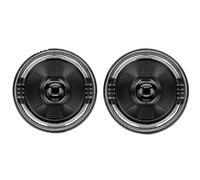 Axexnejv Lámpara Coche Montaje Para Jeep Para Wrangler JK LJ CJ TJ Faros Delanteros LED 7 Pulgadas Faros Delanteros Proyector Redondos Con Cruce Alta Y Señal Giro DRL