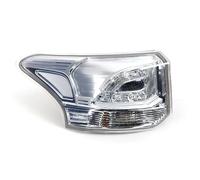 Axexnejv Luz Faro Posterior Para Mitsubishi Para Outlander 2014-2015 Luz Trasera LED De Coche Conjunto Lámpara Freno Advertencia Niebla 8330A790 Faros Traseros(Izquierda)