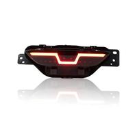 Axexnejv Luz Faro Posterior Para Toyota Para CHR 2016 2017 2018 2019 Luces LED De Conducción Parachoques Trasero Luz Trasera Freno Advertencia Inversa DRL Faros Traseros(B)