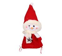 Axfbim Bolsas de regalo de Navidad, bolsas de regalo de Navidad para niños, bolsa de manzana de Navidad con cordón, bolsa de decoración de Navidad, suministros de fiesta, bolsas de regalo pequeñas