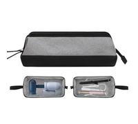 Axfbim Estuche para secador de pelo, organizador portátil de viaje, bolsa de almacenamiento multifuncional, con gran capacidad y protección, para accesorios para el cabello, secador de pelo,