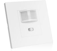 AXFEE Detector de Movimiento Interior Empotrado, Alcance 9 m/160°, Interior 230 V, sustituye a un Interruptor de luz, Montaje en Pared, tecnología de 2 Cables