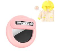 AXFEE Funda para A-pple AirTag, Estuche Airtag GPS Oculto, Paquete de Soportes para AirTag para niños, Air Tag Impermeable Funda de Silicona Suave, Rosa, para Niños y Adultos Dentro de la Ropa