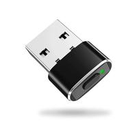 AXFEE Mouse Jiggler, USB Port Mouse Mover con 3 Modos de Jiggle, Mover Raton Automaticamente de Metal con Botón ON/Off, sin Conductores, Conectar y Usar, para Mantener El Ordenador Despierto