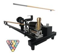 AXGCAA Máquina reparadora de Tacos de Billar, Kit 7 en 1 para Reparar Puntas de Taco de Mesa, reparador de Tacos de Snooker, para Reparar Abrazaderas de Puntas, enderezar Palos y Cambiar el Cuero