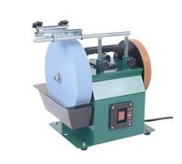 AXGCAA Sistemi de Afilado Refrigerado por Agua, Afilador de Cuchillos Eléctrico Bidireccional con Depósito Ajustable, Afiladora de Piedra Húmeda de Banco con Pasta, para Afilar y Pulir Cuchillos