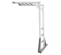 AXI Beach Tower estructura para trepar de madera en gris y blanco | elemento adicional para torre de juego / casa de zancos | accesorios de escalada para torres de juego - 205