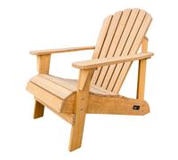 AXI Carmen Silla adirondack, de Madera, Beige| Para Jardin, Terraza 1 persona | Con Respaldo alto 90 x 78 x 93 cm 14 kg