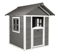 AXI Casa de juegos Beach Lodge en gris | Pequena casita de juegos de madera FSC para ninos | 135 x 111 x 133 cm