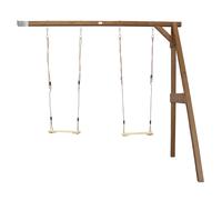 AXI Columpio infantil de Madera FSC en Marron con 2 Plazas | Columpio Extension de Pared para ninos de Jardin / exterior