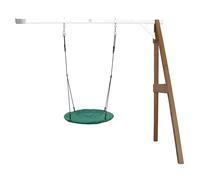 AXI Columpio nido adosado Verano para ninos | Exterior 100 cm para el Jardin | Marron / Blanco