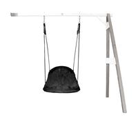 AXI Columpio nido Complementario Roxy para ninos | De exterior para el Jardin | Gris y Blanco
