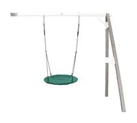 AXI Columpio nido Complementario Verano para ninos | Exterior 100 cm para el Jardin | Gris / Blanco