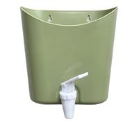 AXI Deposito de agua con grifo para cocina de juguete o cocina de barro - verde | para exteriores - 0,7 litros - 20 x 18 x 9 cm | a partir de 3 anos