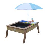 AXI Linda Mesa de agua y arena de Madera con Fregadero | Cocina de Juegos / Para ninos en Marron con Sombrilla