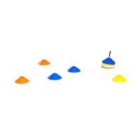 AXI Markers Pro | Conos de marcaje, discos de marcaje | Plastico flexible y son practicamente irrompibles | Juego de 40 piezas | Juego de marcaje de alta calidad con 40 conos de marcaje