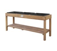 AXI Mesa de arena y agua de Madera en 3 alturas en Marron | Mesa de arena / Mesa de Barro con 3 Contenedores
